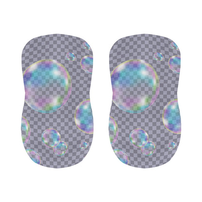 Colorful Soap Bubble Print Bar Stool Covers