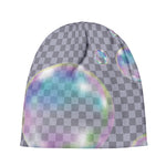 Colorful Soap Bubble Print Beanie