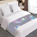 Colorful Soap Bubble Print Bed Runner