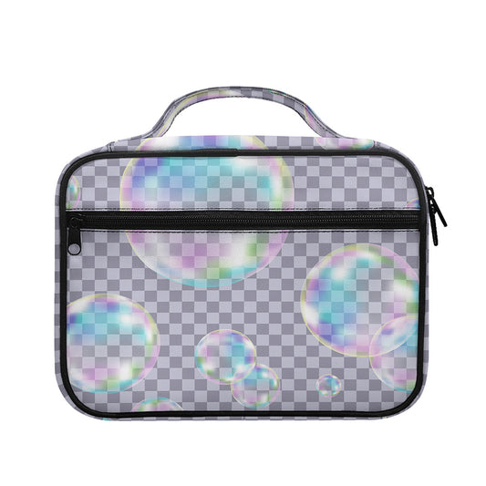 Colorful Soap Bubble Print Briefcase Bible Bag