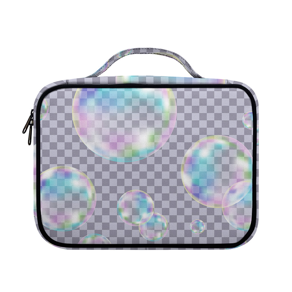 Colorful Soap Bubble Print Briefcase Bible Bag