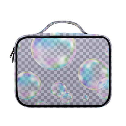 Colorful Soap Bubble Print Briefcase Bible Bag