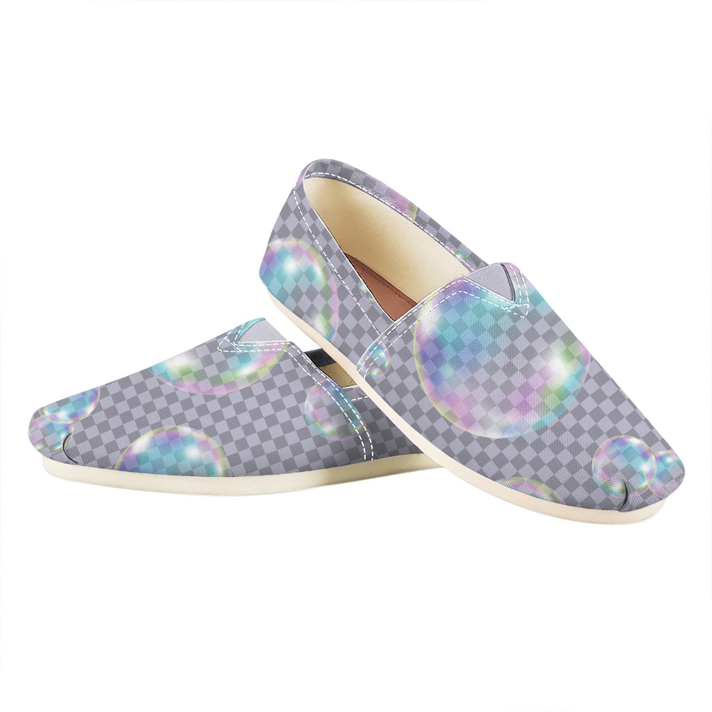 Colorful Soap Bubble Print Casual Shoes