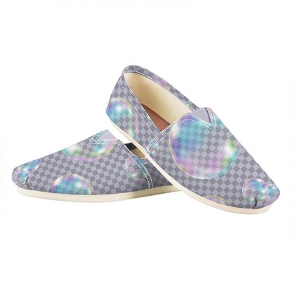 Colorful Soap Bubble Print Casual Shoes
