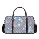 Colorful Soap Bubble Print Duffle Bag
