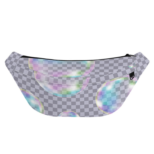 Colorful Soap Bubble Print Fanny Pack