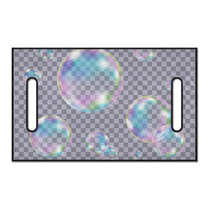 Colorful Soap Bubble Print Golf Cart Seat Cover