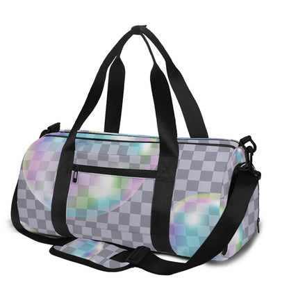 Colorful Soap Bubble Print Gym Bag