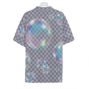 Colorful Soap Bubble Print Hawaiian Shirt