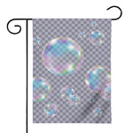 Colorful Soap Bubble Print House Flag