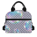 Colorful Soap Bubble Print Insulated Lunch Bag