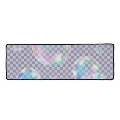 Colorful Soap Bubble Print Long Kitchen Mat
