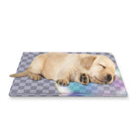 Colorful Soap Bubble Print Pet Cooling Mat Cover