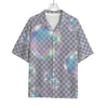 Colorful Soap Bubble Print Rayon Hawaiian Shirt