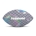 Colorful Soap Bubble Print Rugby Ball
