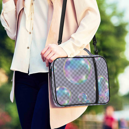 Colorful Soap Bubble Print Shoulder Strap Bible Bag