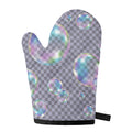 Colorful Soap Bubble Print Single Oven Mitt
