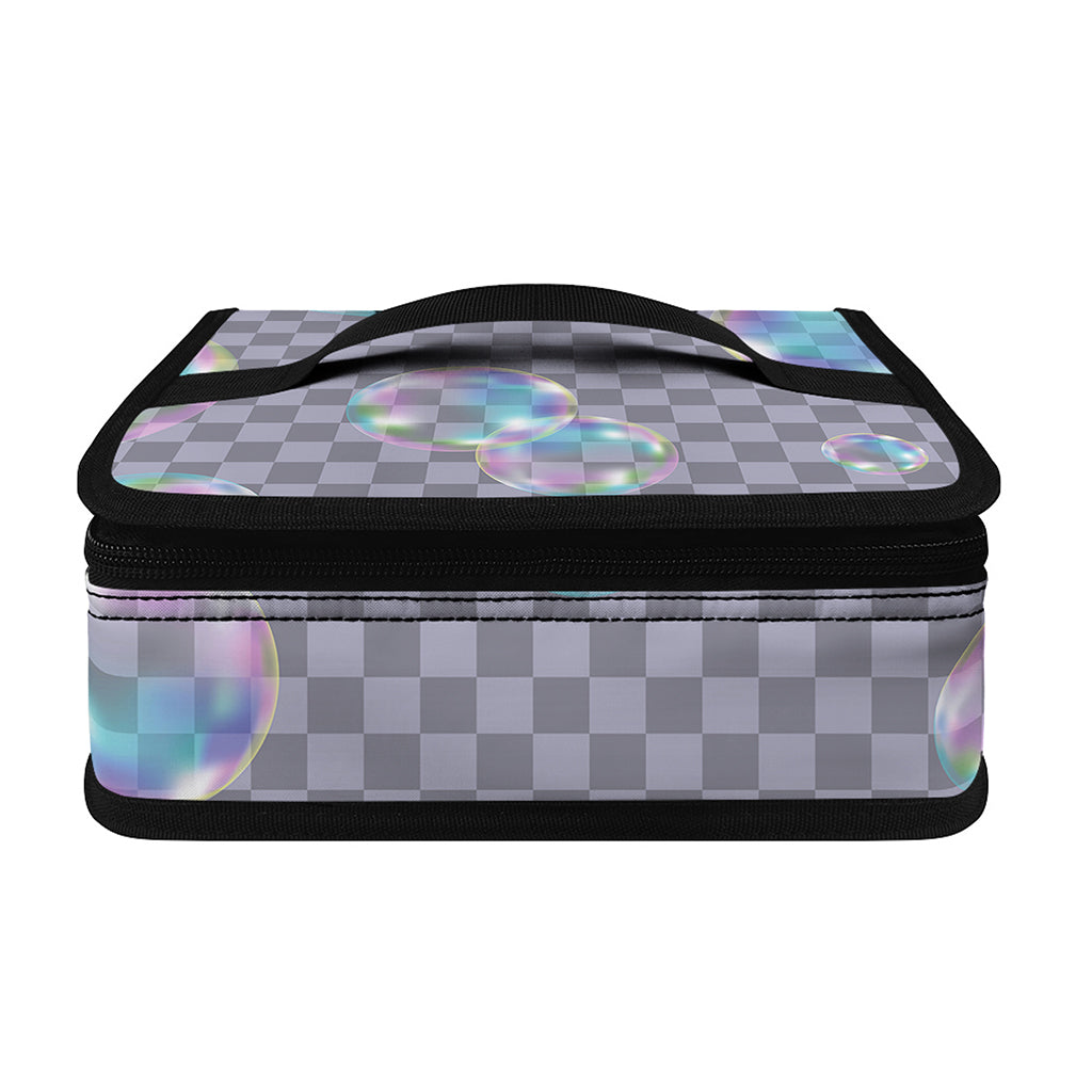 Colorful Soap Bubble Print Small Lunch Bag