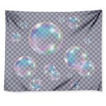 Colorful Soap Bubble Print Tapestry