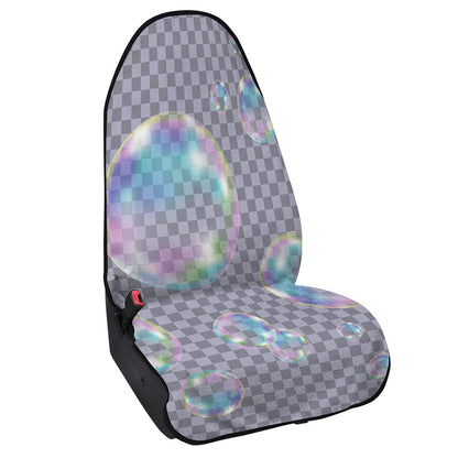 Colorful Soap Bubble Print Waterproof Car Seat Cover