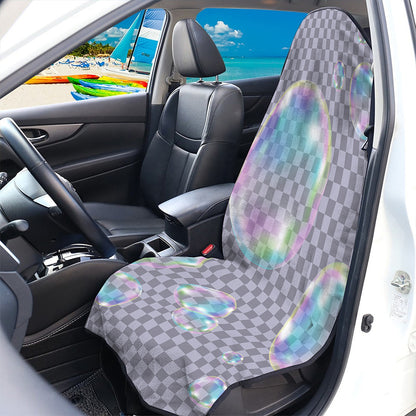 Colorful Soap Bubble Print Waterproof Car Seat Cover