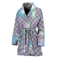 Colorful Soap Bubble Print Women's Bathrobe