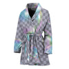 Colorful Soap Bubble Print Women's Bathrobe