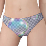 Colorful Soap Bubble Print Women's Panties