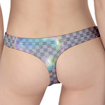 Colorful Soap Bubble Print Women's Thong