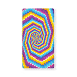 Colorful Spiral Illusion Print Baby Crib Sheet