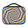 Colorful Spiral Illusion Print Classic Bible Case