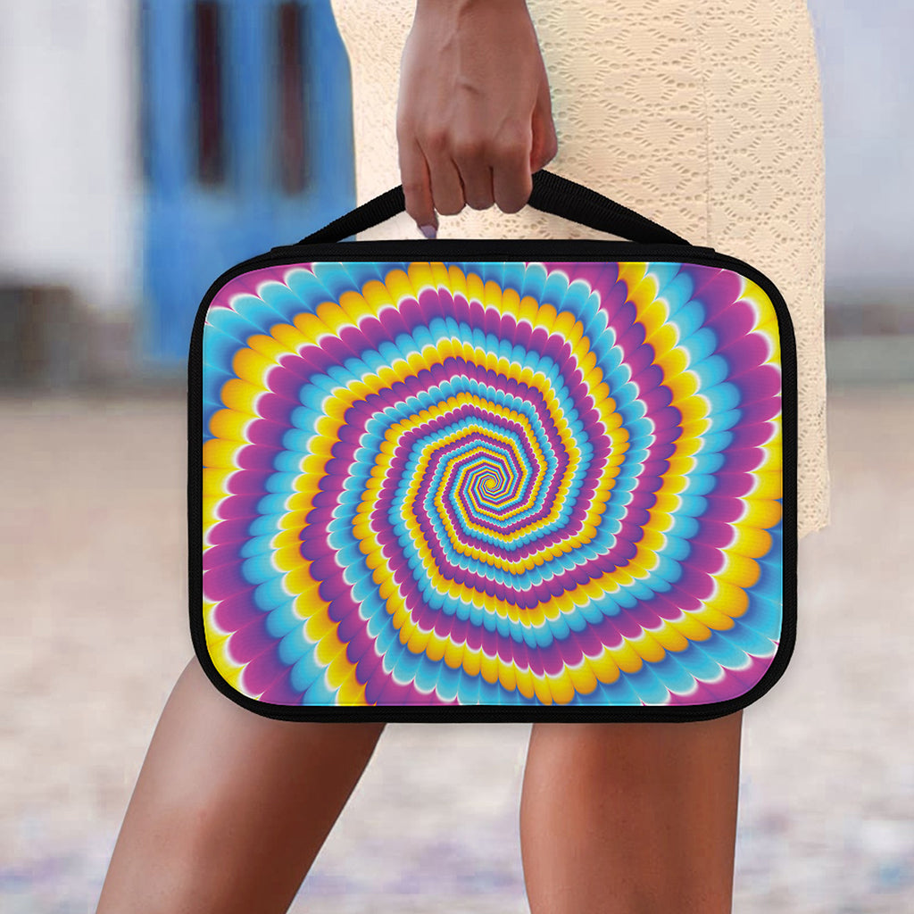 Colorful Spiral Illusion Print Classic Bible Case