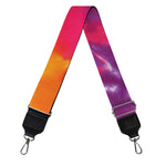 Colorful Spiral Tie Dye Print Bag Strap