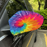 Colorful Spiral Tie Dye Print Car Side Mirror Covers