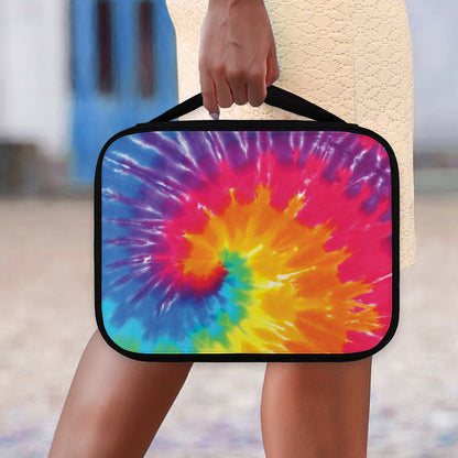 Colorful Spiral Tie Dye Print Classic Bible Case