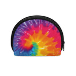 Colorful Spiral Tie Dye Print Coin Purse
