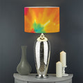 Colorful Spiral Tie Dye Print Drum Lamp Shade