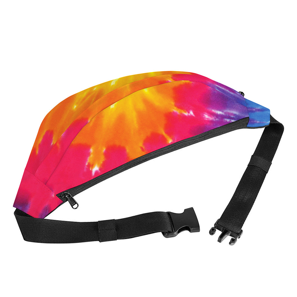 Colorful Spiral Tie Dye Print Fanny Pack