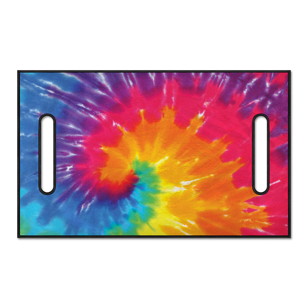 Colorful Spiral Tie Dye Print Golf Cart Seat Cover