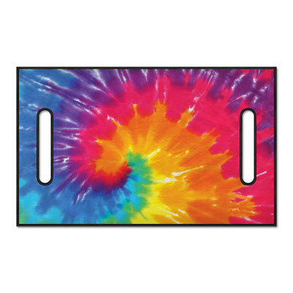 Colorful Spiral Tie Dye Print Golf Cart Seat Cover