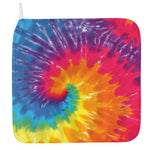Colorful Spiral Tie Dye Print Hand Towel