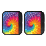 Colorful Spiral Tie Dye Print Handle Covers