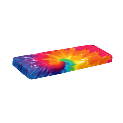 Colorful Spiral Tie Dye Print Piano Keyboard Cover
