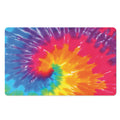 Colorful Spiral Tie Dye Print Polyester Doormat