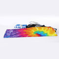 Colorful Spiral Tie Dye Print Sports Towel