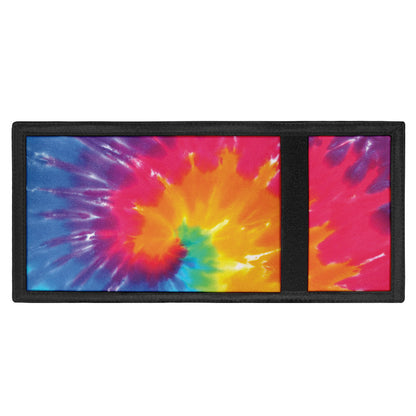 Colorful Spiral Tie Dye Print Trifold Wallet