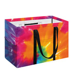 Colorful Spiral Tie Dye Print Utility Tote Bag