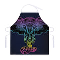 Colorful Spiritual Elephant Print Adjustable Apron