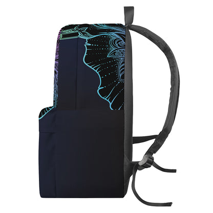 Colorful Spiritual Elephant Print Backpack