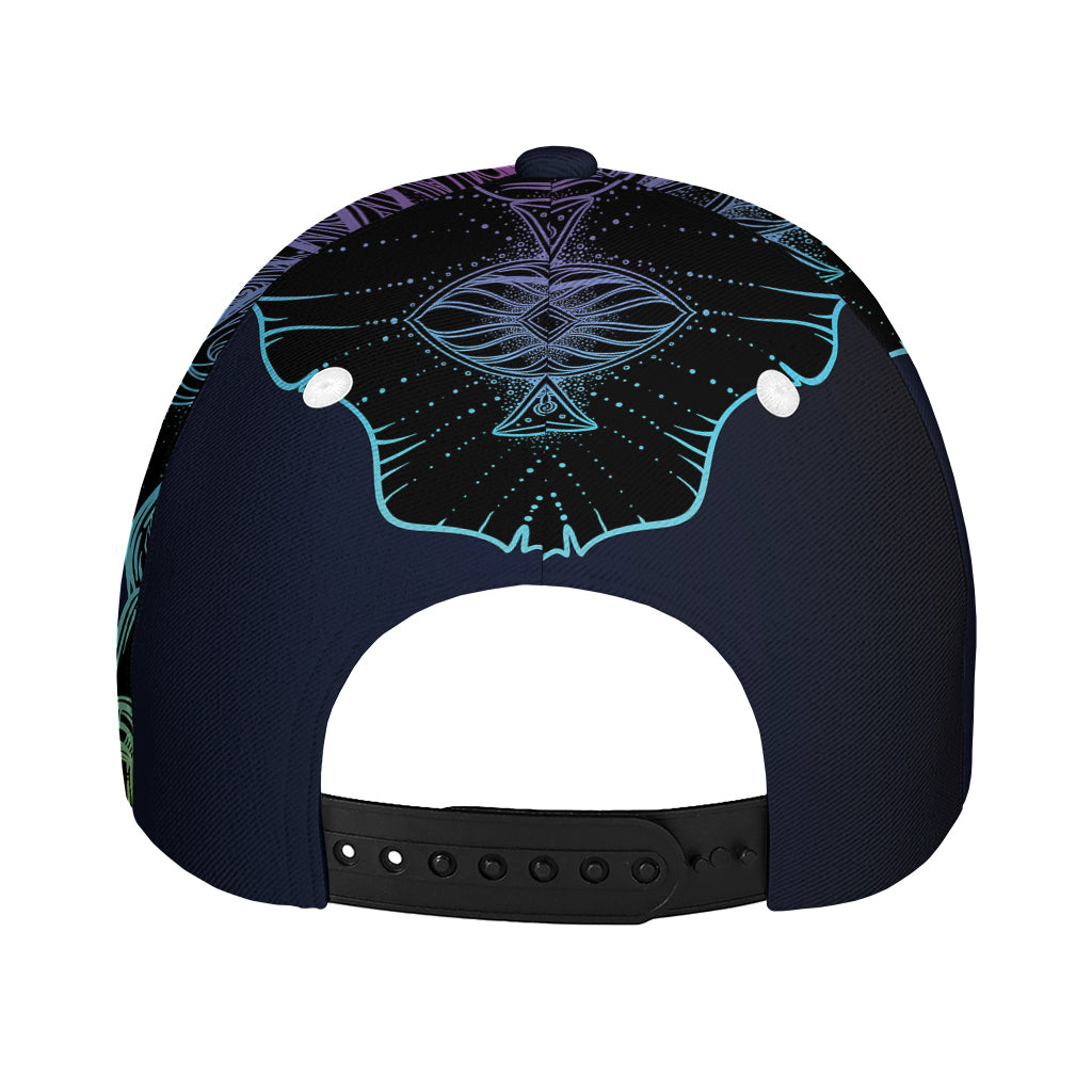 Colorful Spiritual Elephant Print Baseball Cap